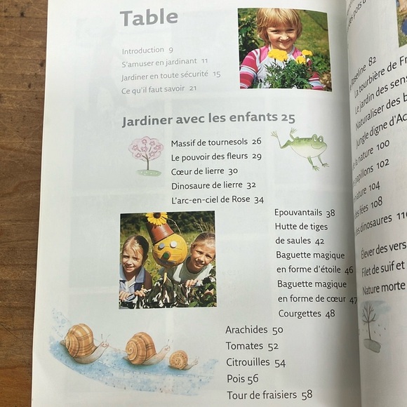 French Kids Gardening Book - Jardiner avec les Enfants by Kim Wilde - Picture 5 of 16